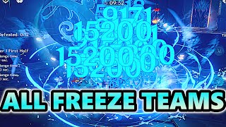 ALL MY FREEZE TEAMS vs 12-1-1: The Most Beautiful Team Ever!