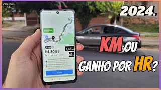 🚗 Trabalhar por KM ou GANHOS por HORA nos Aplicativos!