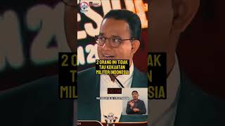 militer INDONESIA || jadi bahan olok olok ganjar dan anis