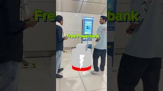 Free Power 🔋bank #viral #ytshort #youtubeshorts #powerbank #dubai #metro #viralshorts