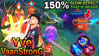 Yve Midlane NonStop Roaming & Ganking |Yve Gameplay| |Best Build| |Top Global| By: VaanStrong -MLBB