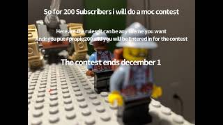 200 Subscriber Moc contest