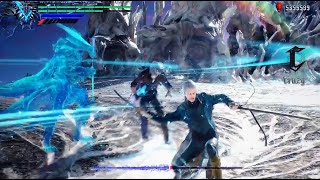 DMC 5 - Vergil & Doppelganger double Void Slash