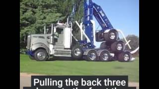 This truck transforms in one minute‎‏.