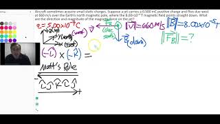 Magnetic Force on Charge Particle in Magnetic Field Problem