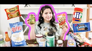 YOUTUBER TRIES HER SUBSCRIBERS FAV QUARANTINE SNACKS! | WEIRD FOOD COMBINATIONS!