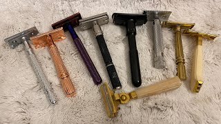 9 Great Razors $20 or less! Modern, Vintage, DE, SE, open comb, adjustable, injector razors