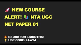 Master NTA UGC NET Paper 01: Your Ultimate Guide to Success! 🚀