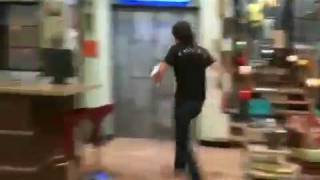 iCarlyBloopers - SPENCER CHASING KID