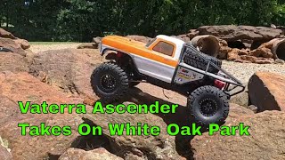 The Ultimate Off-road Showdown: Vaterra Ascender Conquers White Oak Park! (part 1)