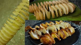 Homemade Spring Potatoe||Yummy and Tasty Snack||🥔🥔🥔