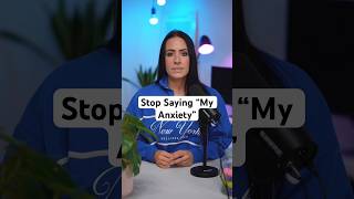 Stop Saying My Anxiety #anxiety #anxious #therapytips #therapy