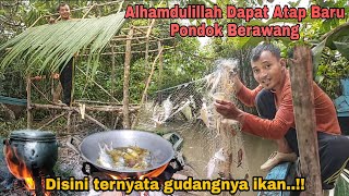 Alhamdulillah dapat atap baru pondok berawang, disini ternyata gudangnya ikan.