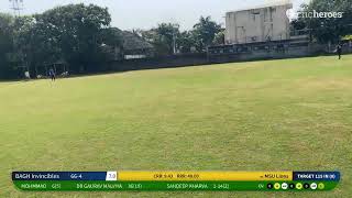 Live Cricket Match | MSU Lions vs BAGH Invincibles | 22-Oct-23 09:58 AM | SCPL - PL 2023(League Ma…