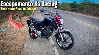 TITAN 160 ORIGINAL COM KS RACING - ficou bom ?!