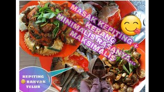 PASUKAN RA BETAH LUWE || MASAK KEPITING + KERANG MINIMALIS RASA LESTORAN BINTANG 5 😋