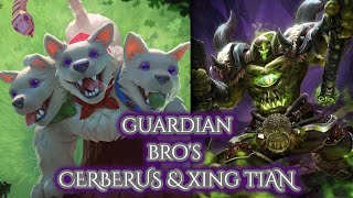 Smite: Cerberus Gameplay & Crazy8 as Xing Tian-Gonna Give it To Ya...What!?