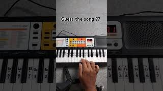 Guess the song.. Only Legends who knows.. 🎹☺️