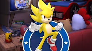 Sonic Dash - Movie Super Sonic in Sonic Movie Gameplay