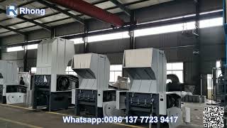 RHONG FACTORY 45KW to 75KW  plastic granulator  crusher breaker grinder  /plastic crushing recycling