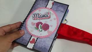 Mini Scrapbook para mamá ❤️ #manualidades #diy #2022