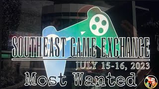 What am I hunting for this year at South East Game Exchange?