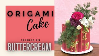 Como fazer Origami Cake | Adriana Boccomino