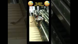 Funny skateboard trick 😅👌