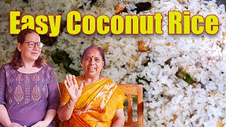 Make an Easy Coconut Rice for 10 People - Perfect Party Food