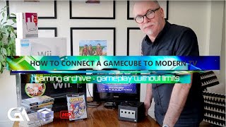 3 Ways To Connect Nintendo GameCube To a Modern TV  How To Setup The GameCube TV Connection Smart TV