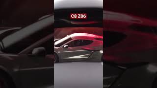 C8 Z06 Corvette Welcome Display