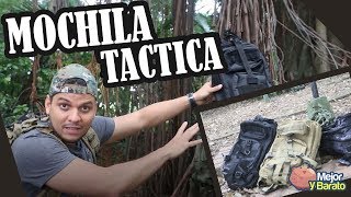 Mochila maletín morral táctico multifuncional para toda Colombia y Ecuador backpack mochilas review