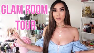 MY GLAM ROOM TOUR & MAKEUP COLLECTION 2020 | Arika Sato