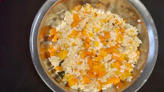 Baby food/carrot రైస్ //పిల్లలకి ఎంతో healthy meal(7 months+ babies)