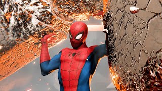 Spider-Man lifts 2500 tons of concrete! - Spider-Man Remastered PC