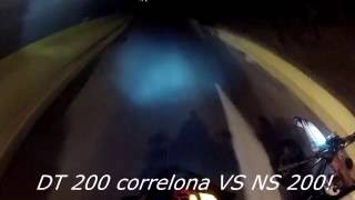 DT 200 Yamaha VS NS 200 Pulsar