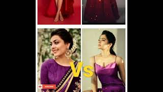 Rashmika Vs Kajal Agarwal in different colour dresses/Proper Patola #Status vedio .....🤩🤩🤩😎🤟