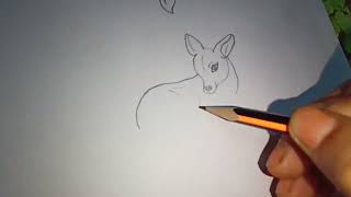 Deer Easy drawing step by step.