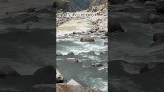 Vishnu prayaga near Badrinath #badrinath  #chardham #vishnuprayag #chardham2023