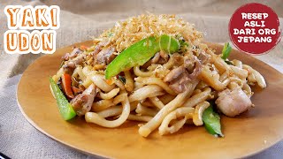 Resep YAKI UDON [Halal], Cara Membuat Udon Goreng Ala Jepang di Rumah