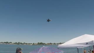 F-22 Raptor at the 2017 Tri-Cities Water Follies