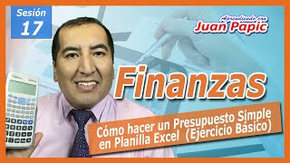 Cómo hacer un PRESUPUESTO SIMPLE en PLANILLA EXCEL (Ejercicio Base)