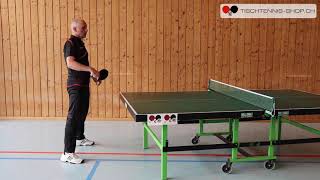 Tischtennis Rückhand Topspin