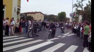 Przejazd motocykli - Dni Wolsztyna 2010