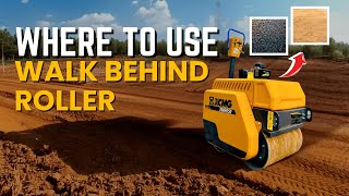 Walk-Behind Roller | What are the uses of rollers? | Roadwork | Landscaping | - Sona