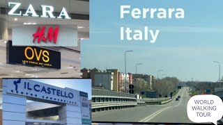 Ferrara Italy |Walking tour around the city Ferrara Italy |In giro per Ferrara italia 🇮🇹