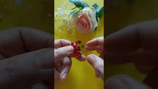 طريقه عمل فراوله 🍓من الخرز