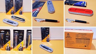 Unboxing and Review of Luxor Royale ikon, nero, anelia, elan, carnival, vista premium metal ball pen