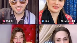 Mr Patloo Tiktok live with stage drama actress deedar and khushboo |Sachi or khari batien