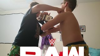 ASHTON AND CAYDEN GET INTO A BRAWL AFTER RAW!!! (BEFORE CLASH AT THE CASTLE)